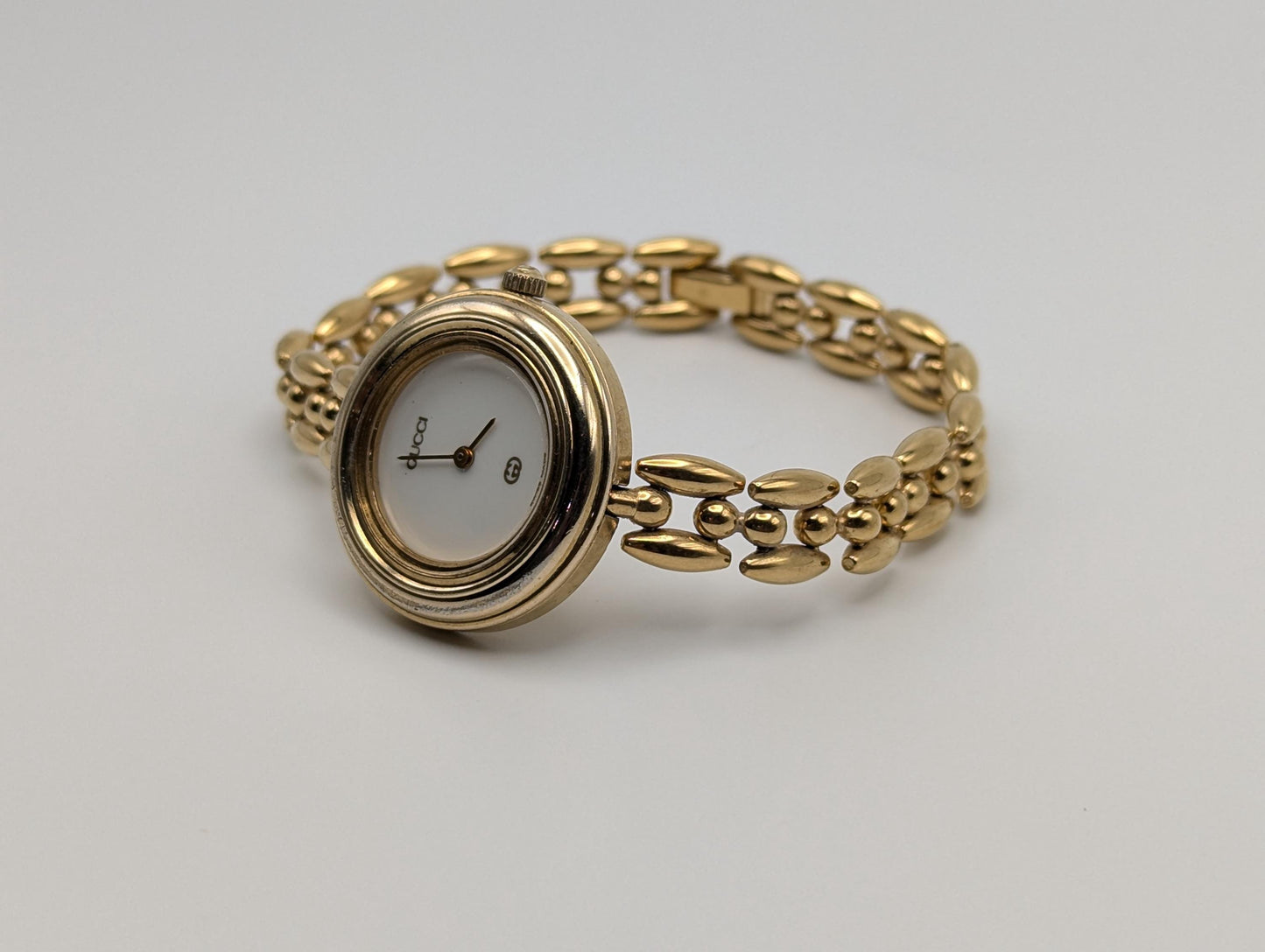 Vintage Gucci Womens Wristwatch 90s Gucci Quartz Watch