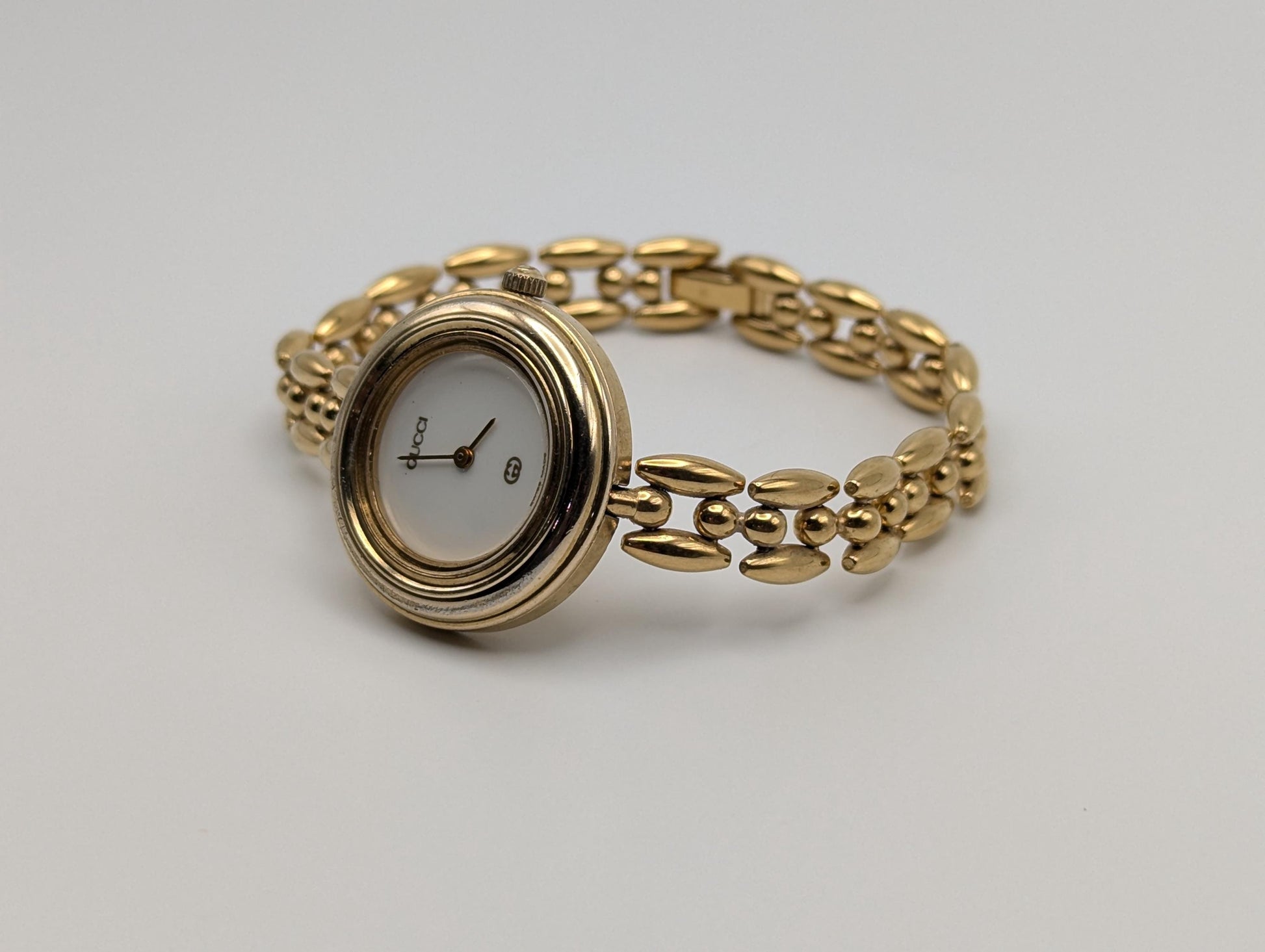 Vintage Gucci Womens Wristwatch 90s Gucci Quartz Watch