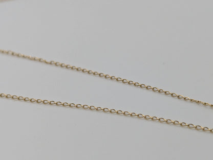 10K Two Tone Gold Diamond Heart I Love You Pendant Women's Heart Pendant Chain 18"