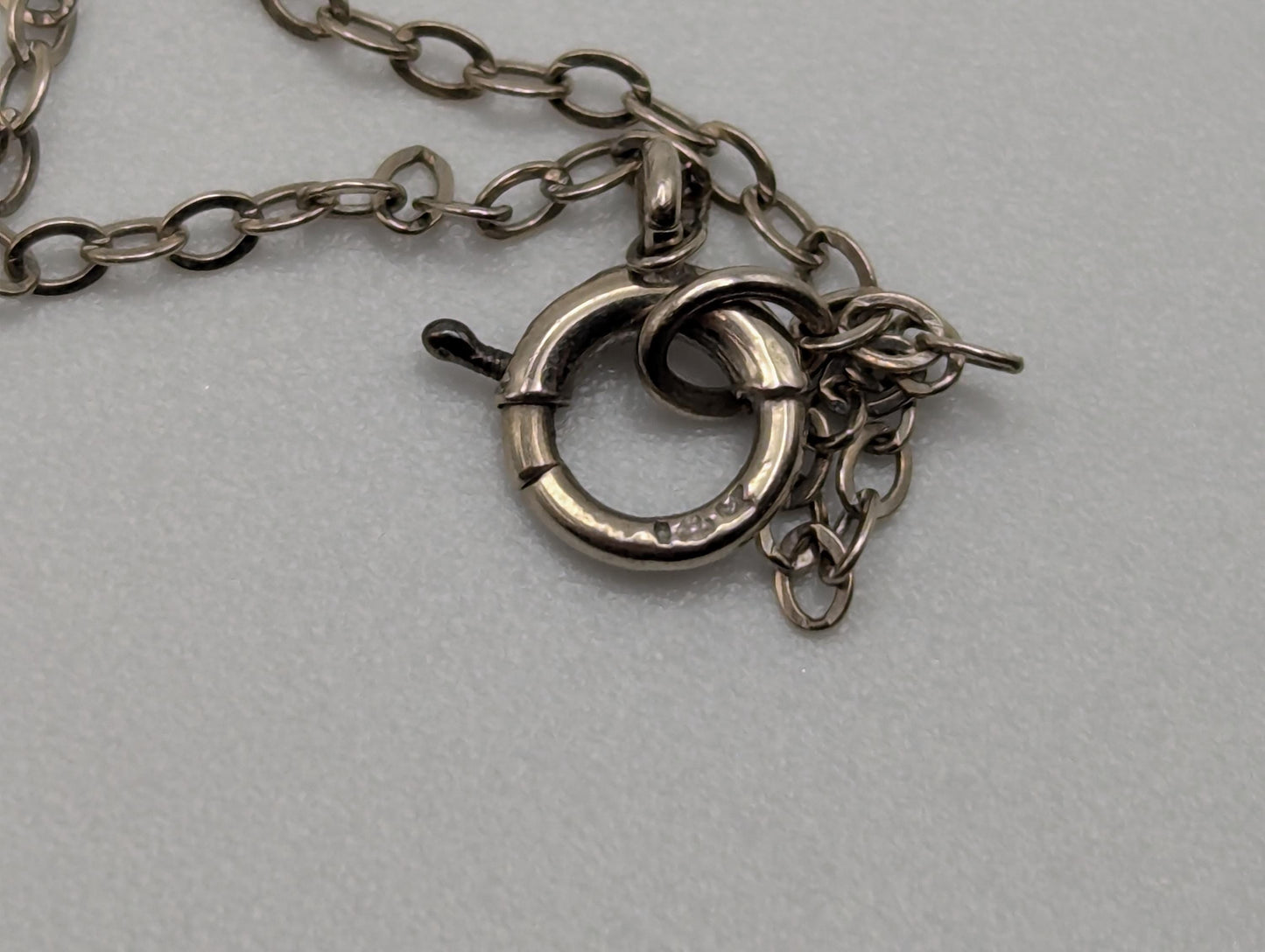 14k Gold Filigree Oval Camphor Crystal Quartz Pendant Diamond Pendant Necklace