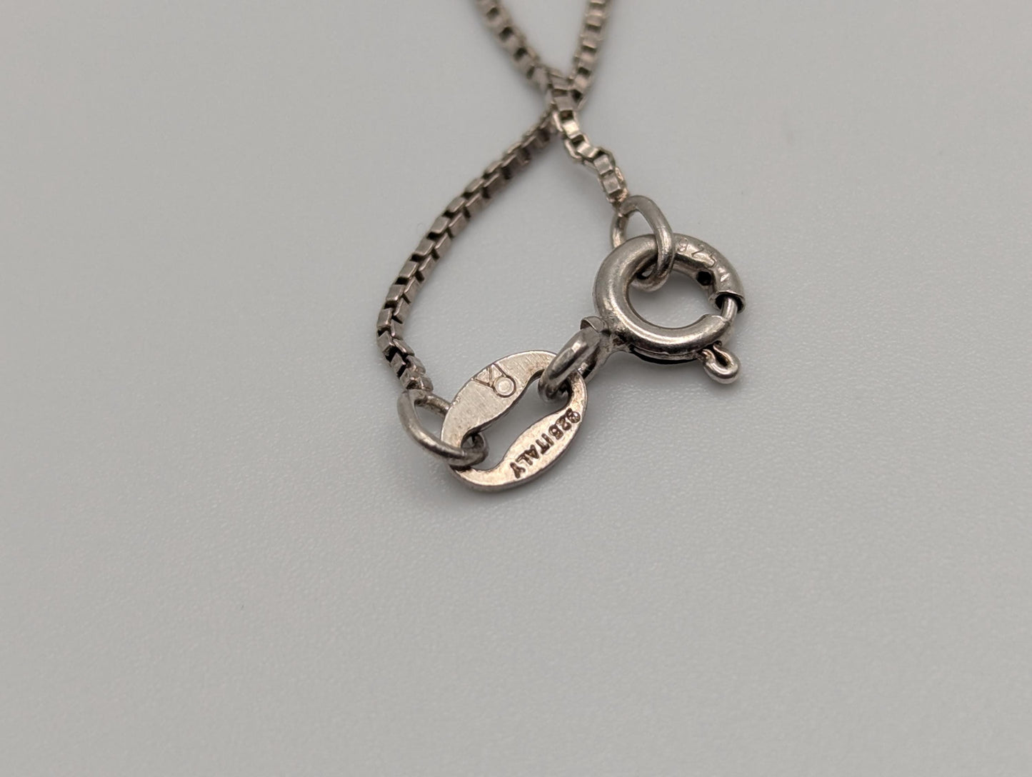 10k 12k Black Hills Gold Sterling Silver Pink Topaz w Gold Vine Pendant Necklace Chain