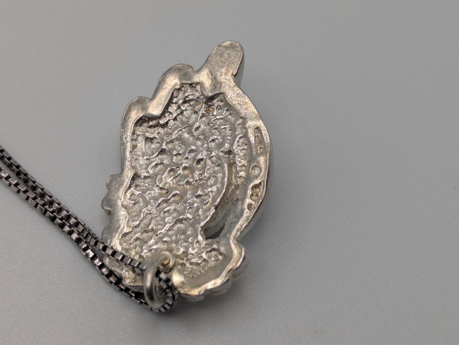 10k 12k Black Hills Gold Sterling Silver Turquoise Pendant Necklace 18"