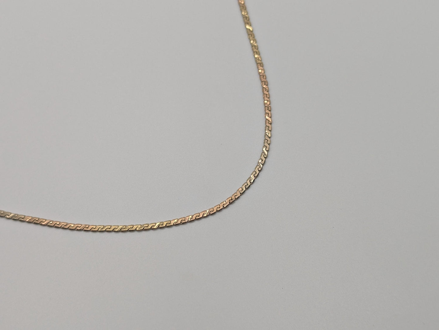 14k Yellow Gold Diamond Cut Necklace Chain Classic Gold Chain
