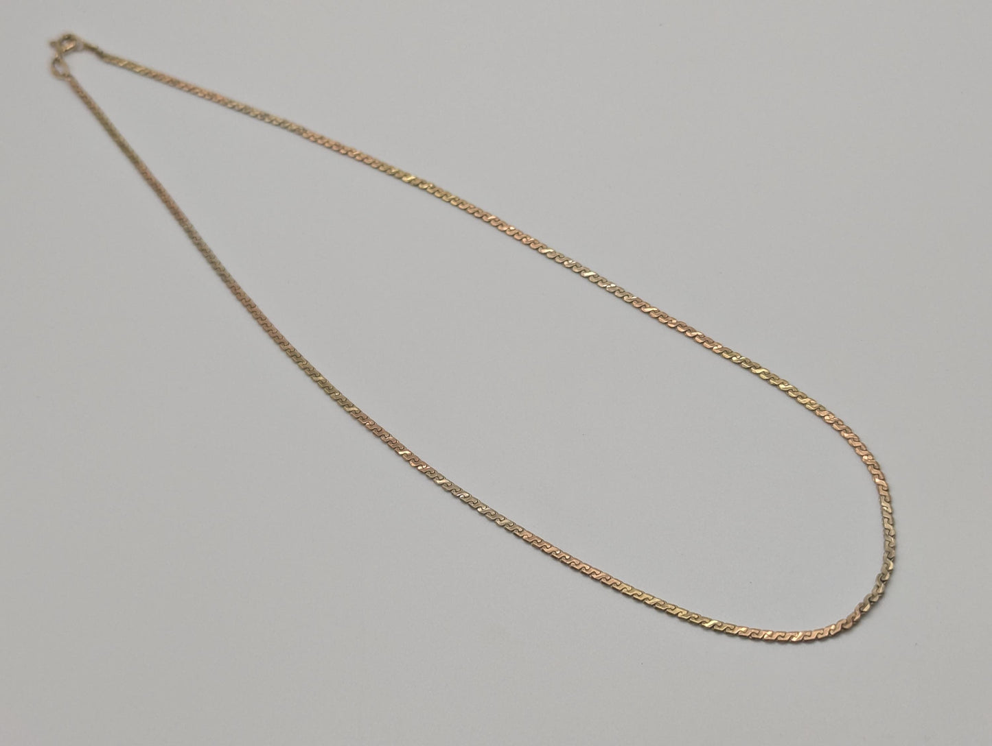 14k Yellow Gold Diamond Cut Necklace Chain Classic Gold Chain