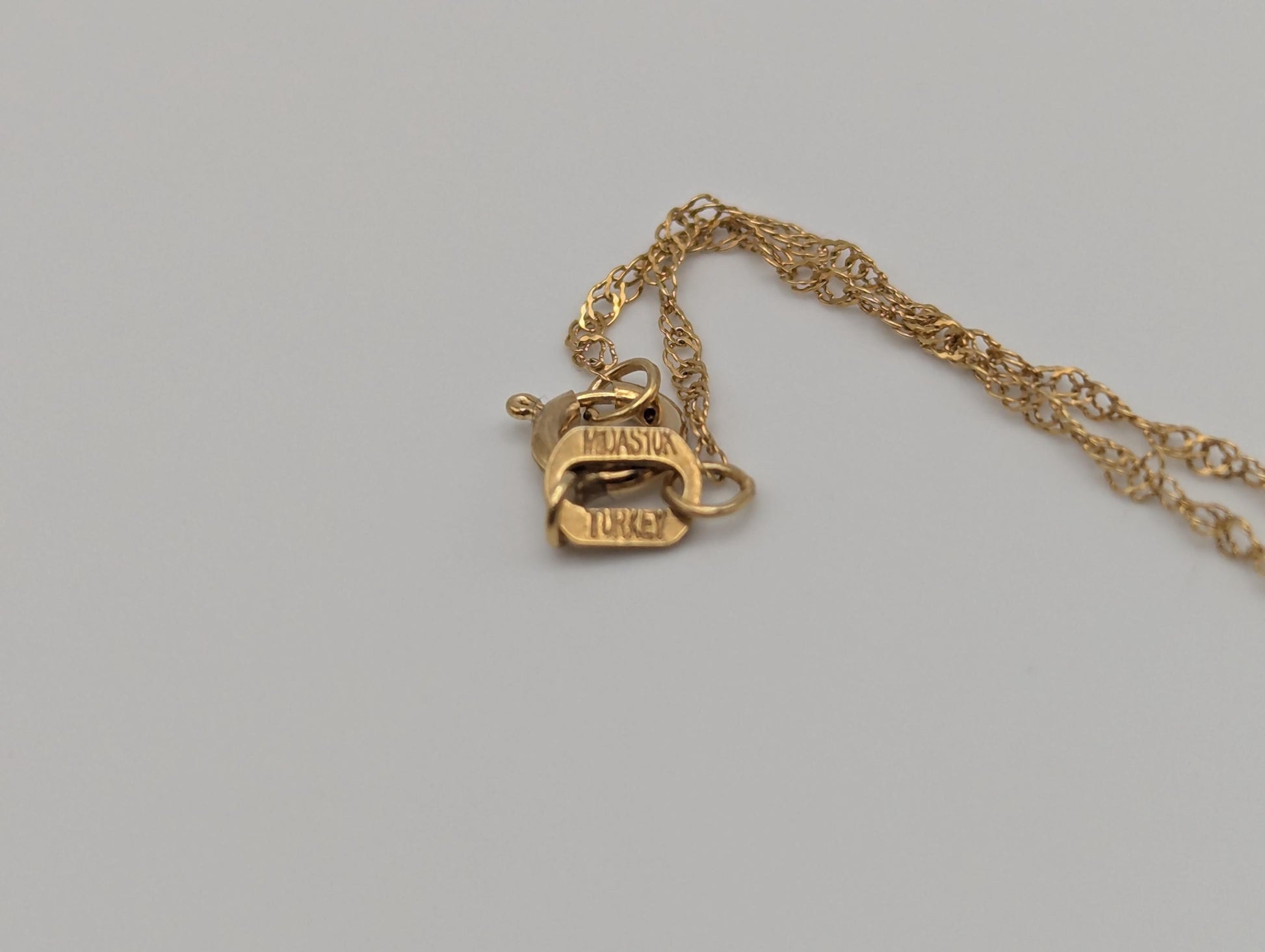 10k Yellow Gold .65ctw Diamond Cross Pendant Necklace 17 " Crucifix Necklace