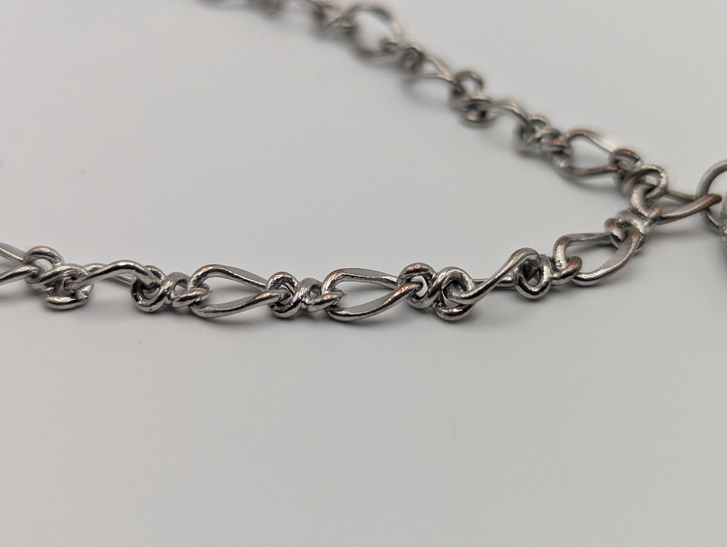 Chanel Pendant Chain Link Bracelet. Vintage Chanel Charm Bracelet.