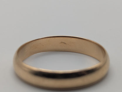 18k Yellow Gold Band Style Wedding Band Wedding Ring Anniversary Band