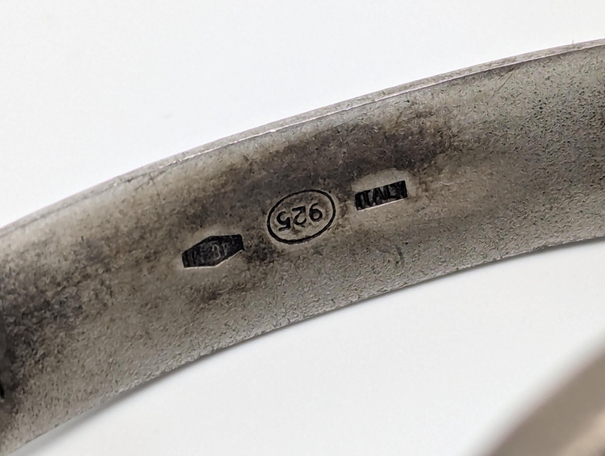 Vintage Bailey Banks & Biddle 925 Sterling Silver Band Watch Silver Cuff Watch