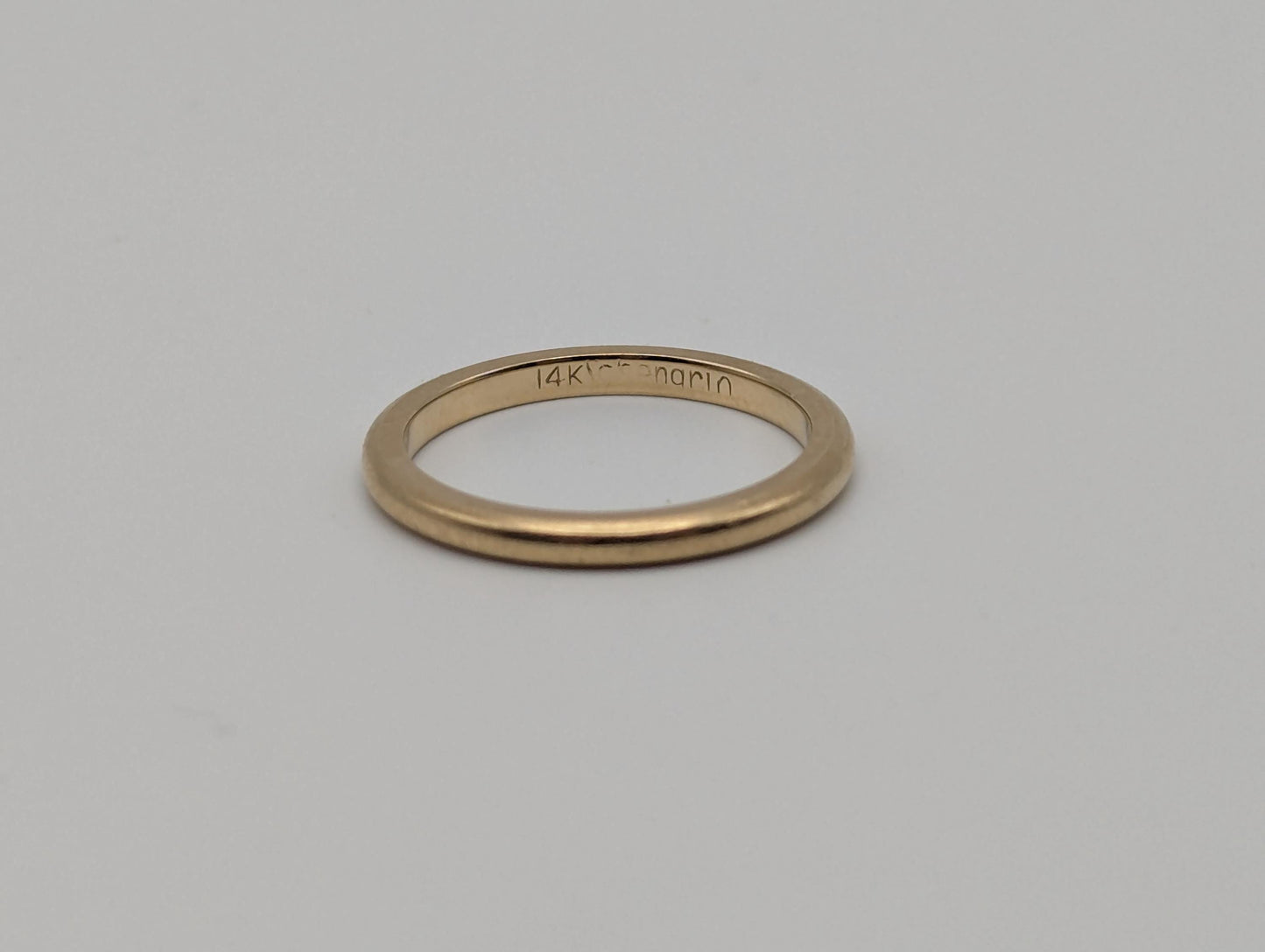 14k Yellow Gold Band Style Wedding Band Wedding Ring Anniversary Band