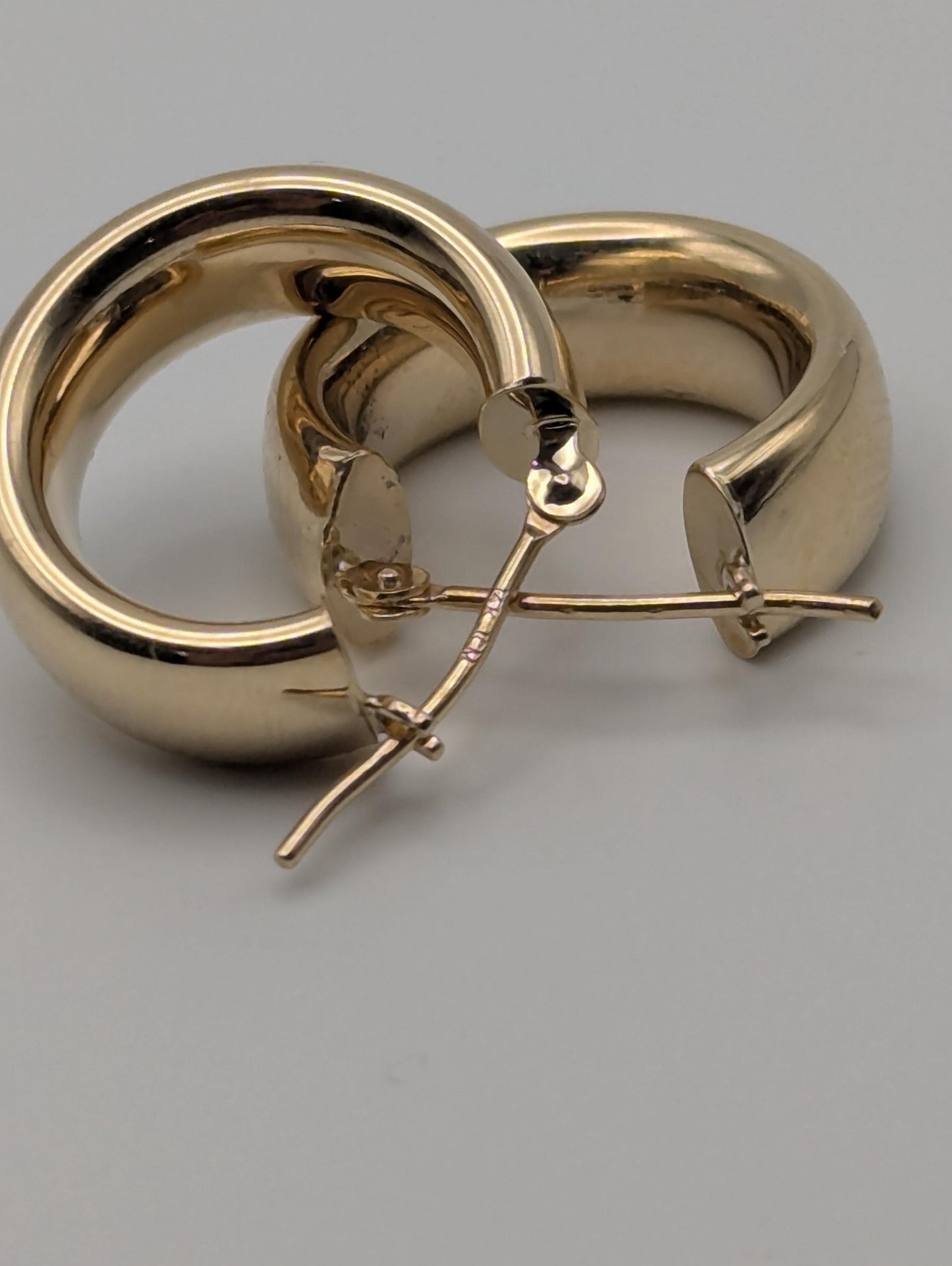 14k Yellow Gold Hoop Earrings Classic Gold Hoops Smalls Hoops