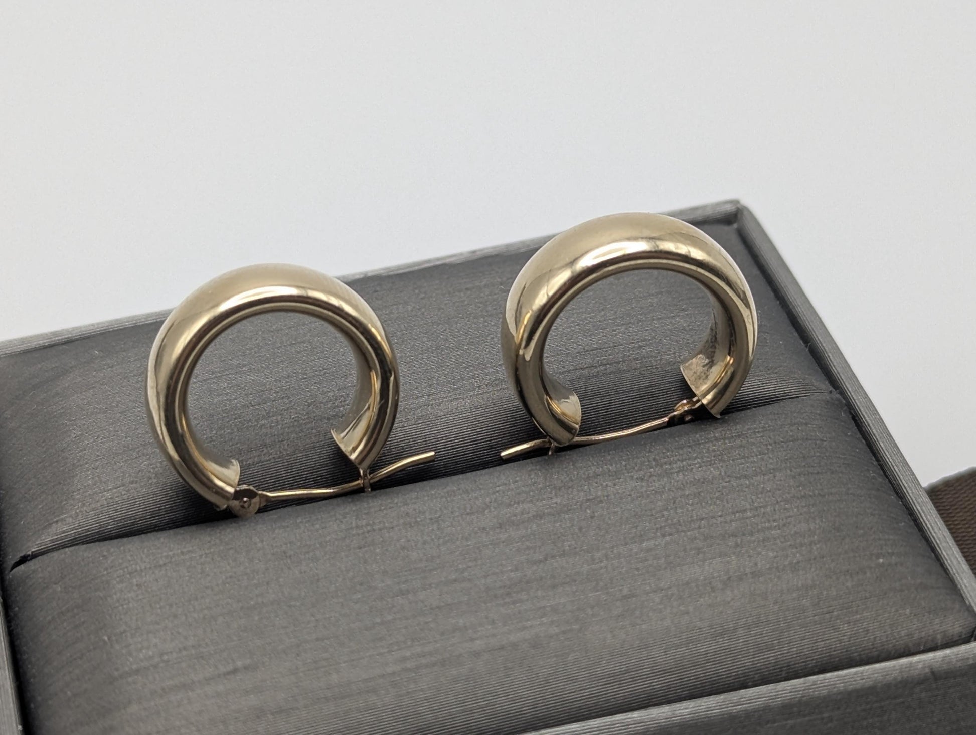 14k Yellow Gold Hoop Earrings Classic Gold Hoops Smalls Hoops