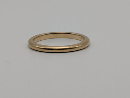14k Yellow Gold Band Style Wedding Band Wedding Ring Anniversary Band