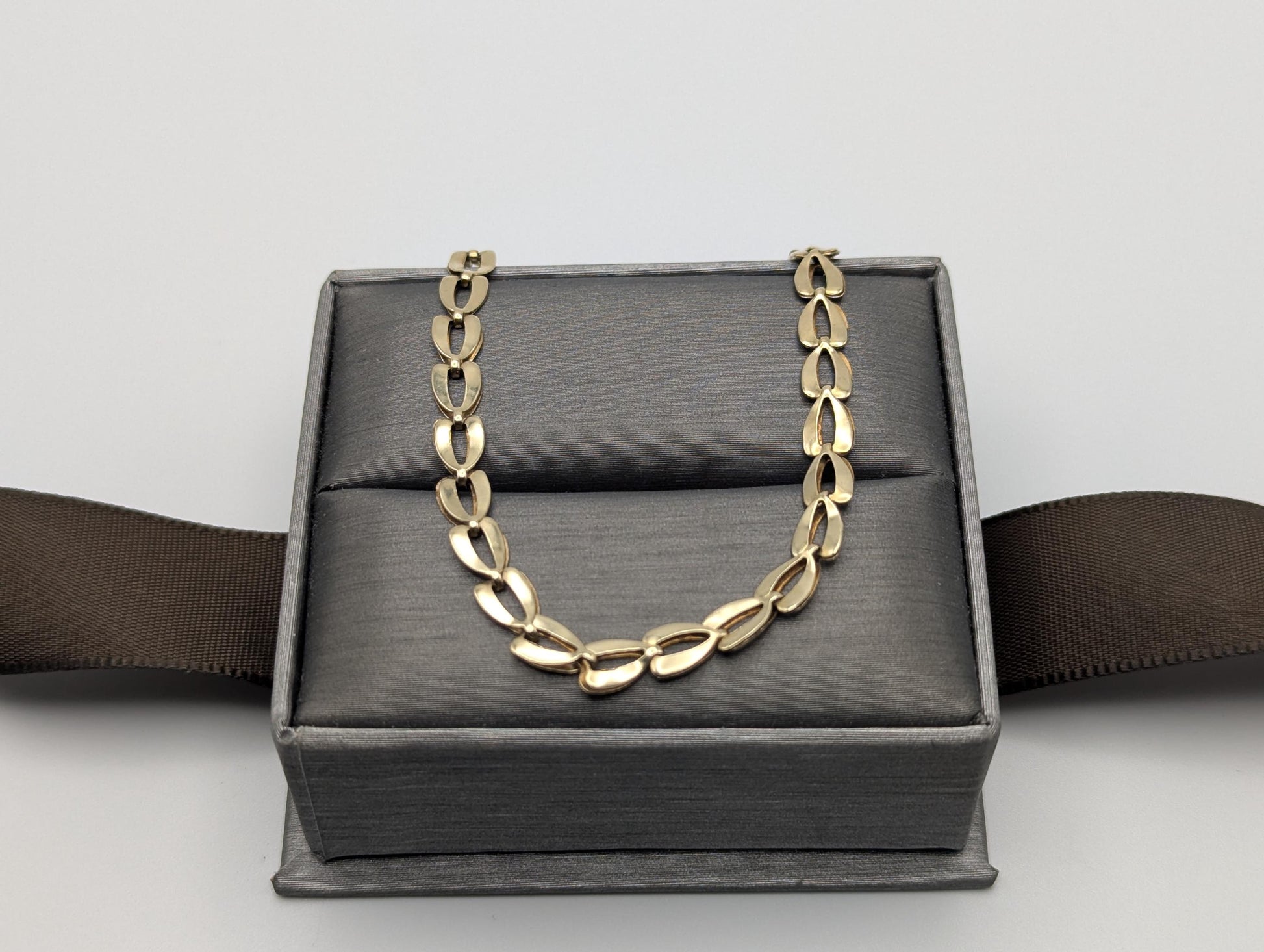 10k Yellow Gold Chain Link 4.5 mm Bracelet 7" Solid Gold Chain Link Bracelet