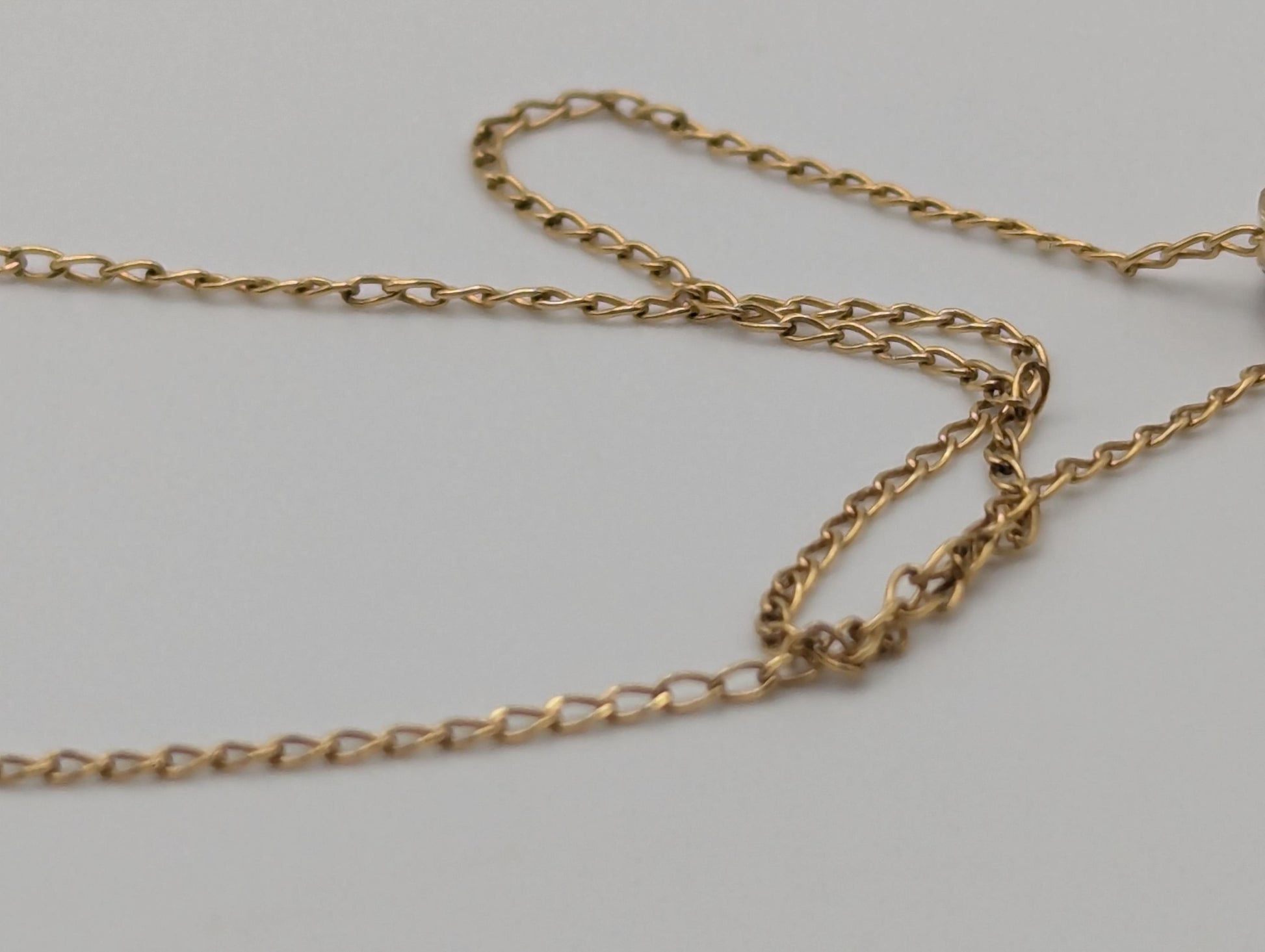 Israel 10k Yellow Gold Cross Pendant Necklace 15 " Crucifix Necklace