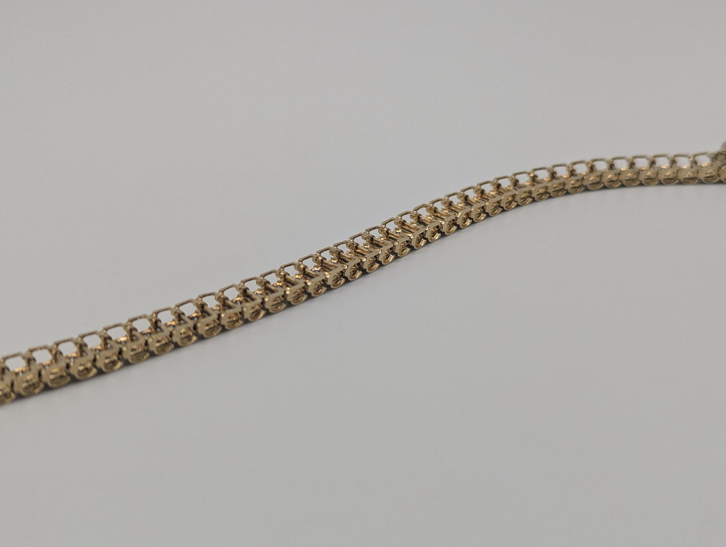 10k Yellow Gold 1.7ctw Diamonds HEAVY 10 grams Bracelets Women Tennis Bracelet 7"