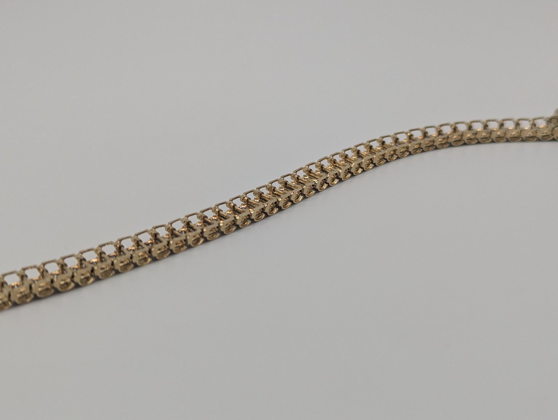 10k Yellow Gold 1.7ctw Diamonds HEAVY 10 grams Bracelets Women Tennis Bracelet 7"