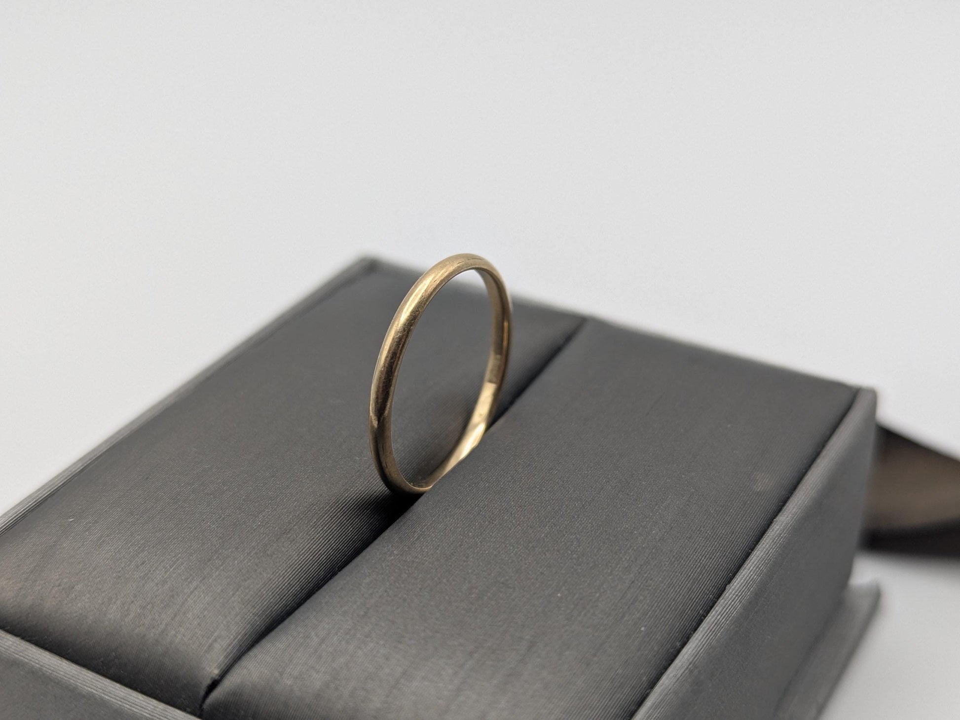 Wedding Ring 14K Yellow Gold Wedding Band Comfort Fit Ring