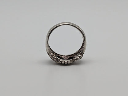 Sterling Silver Leaf Black Hills Ring. Black Hills Leaf Women's Ring. Sterling Silver Antique Leaf Ring. Silver Vine Leaf Signet Ring.