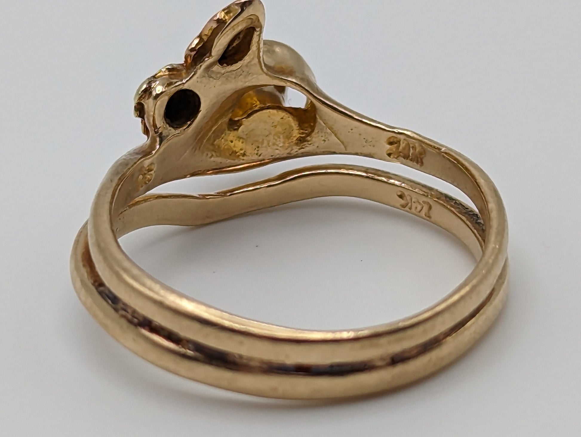 14k Diamond Black Hills Gold Ring. 14k Multi-tone Gold Black Hills Engagement Ring. 14k Black Hill Wedding Band. Rose Gold Diamond Ring.