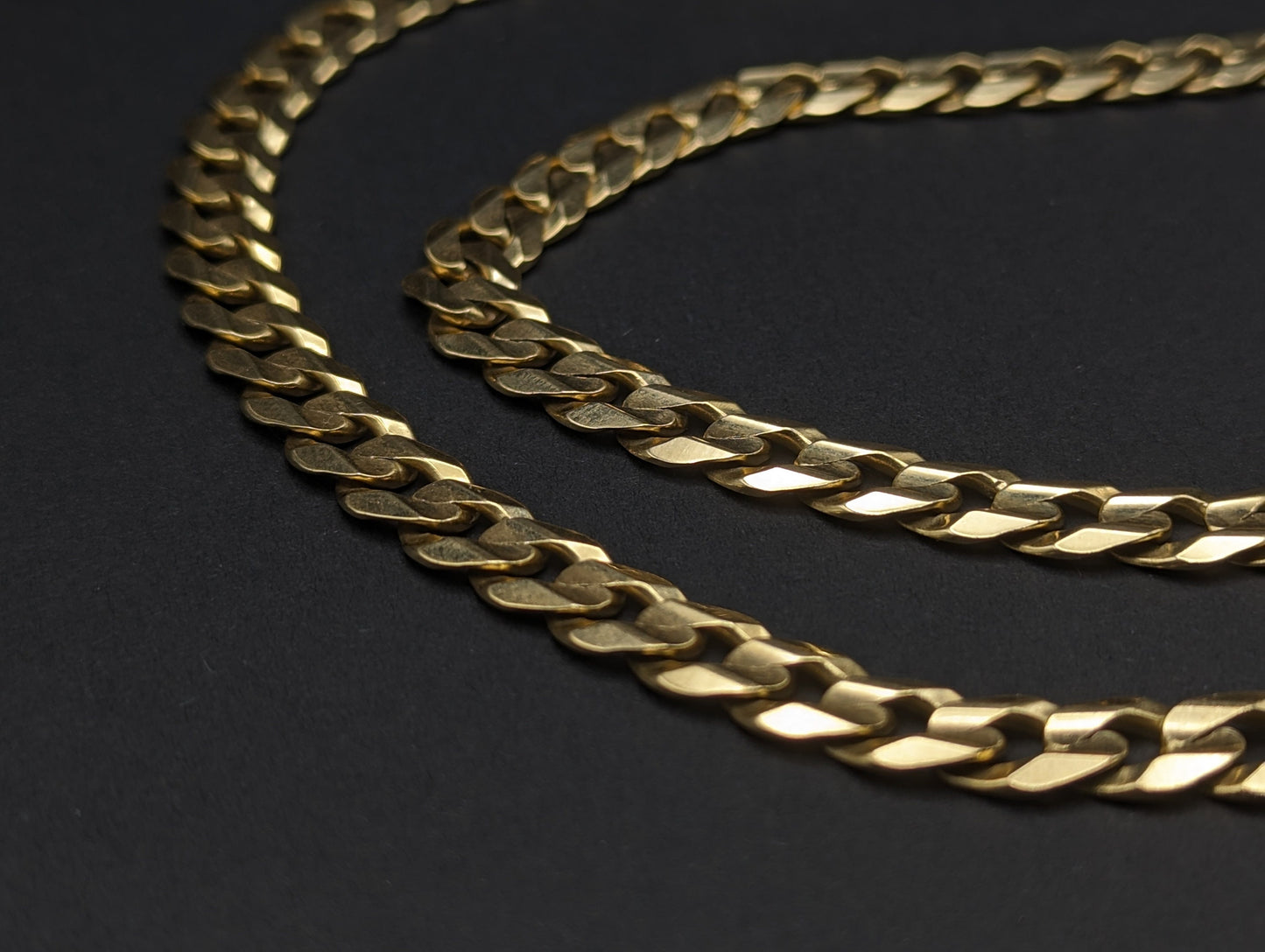 49 Grams Cuban Chain 22 inch Yellow Gold 10k. 10k Yellow Gold Mens Miami Cuban Curb Link 22" 8.5mm Chain. Heavy Cuban Link 10k Necklace