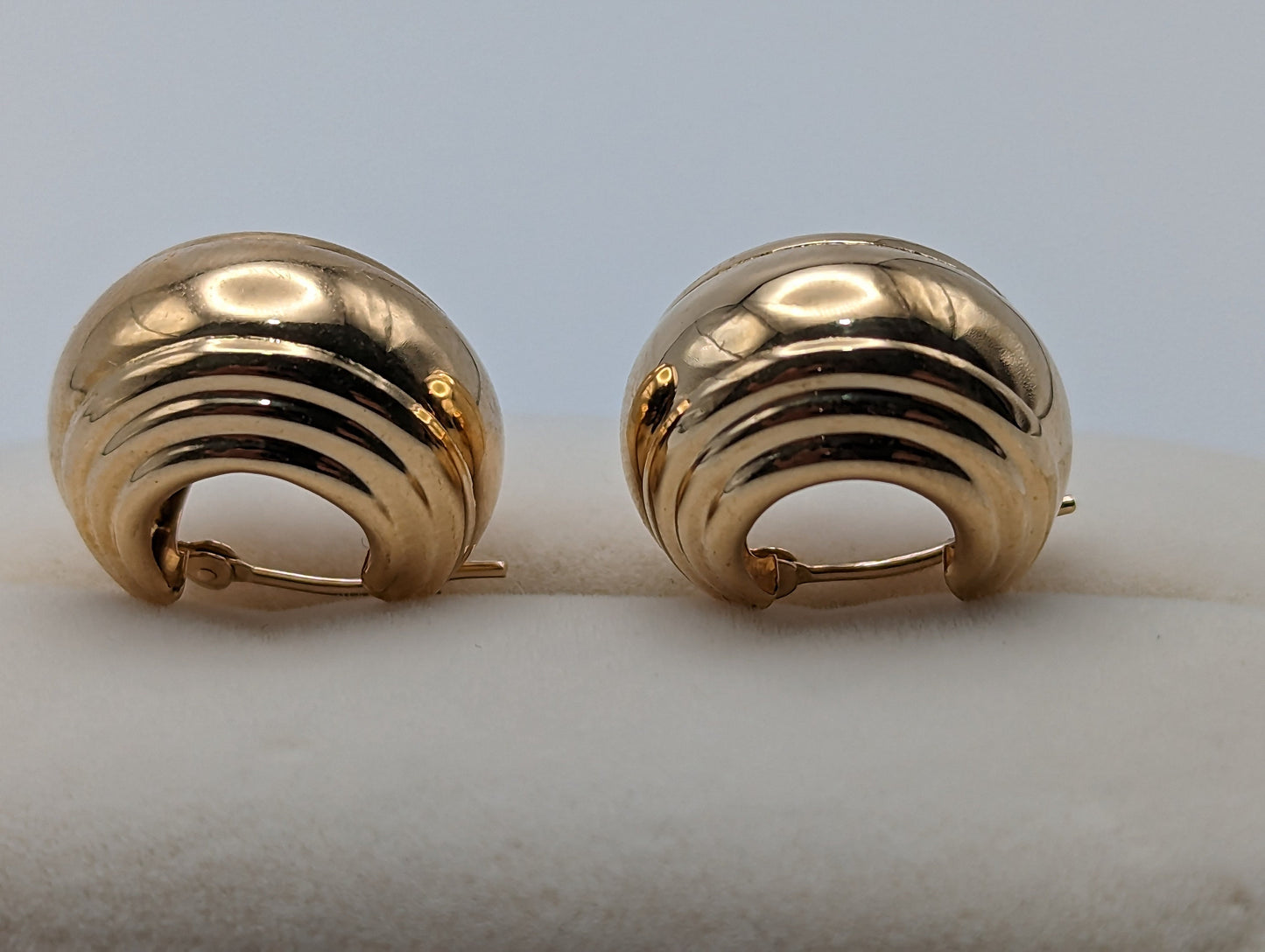 14k Gold Huggie Earrings. Jacmel Small Hoop Earrings.14k Gold Hoop Earrings. 14k Hoop Earrings. 14k JCM earrings.