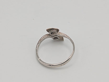 Sterling Silver 10k Gold Leaf Black Hills Gold Ring. Black Hills Gold Leaf Women's Ring. Sterling Silver Antique Gold Leaf Ring.