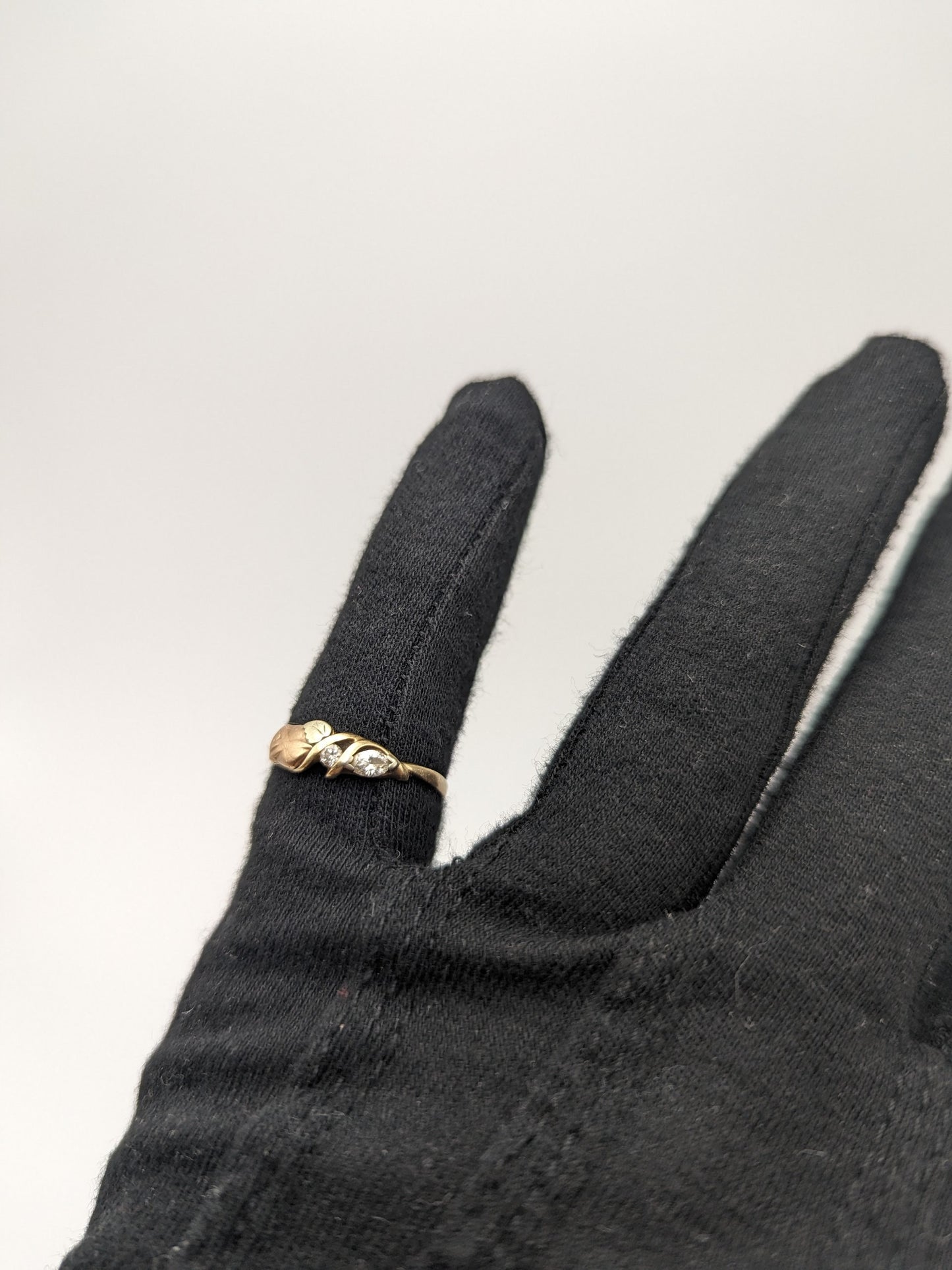 10k 12k Diamond Black Hills Gold Ring Multi-tone Gold Black Hills Engagement Ring Wedding Band Gold Diamond Ring